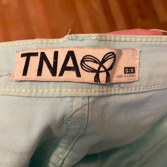 Aritzia TNA Light blue pants - Picture 3 of 3